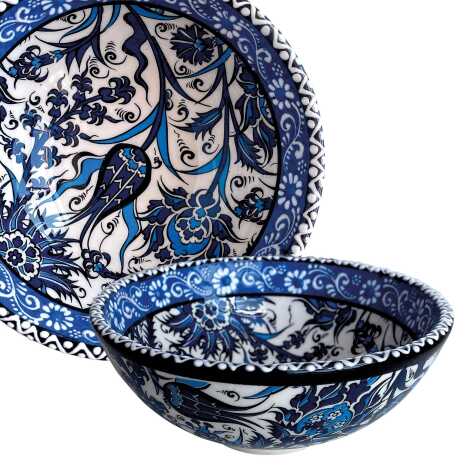 13 cm Tezhip Bowl - 1