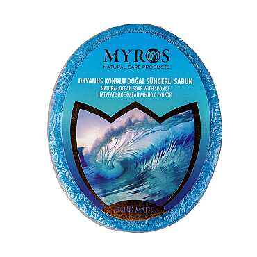 135 Gr Okyanus Kokulu Süngerli Sabun - Myros