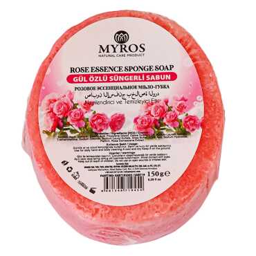 150 Gr Gül Özlü Süngerli Sabun - 2