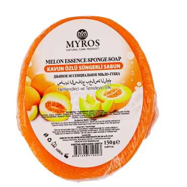 150 Gr Kavun Özlü Süngerli Sabun - Myros