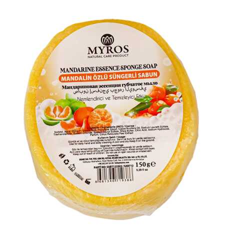 150 Gr Mandalina Özlü Süngerli Sabun - 2