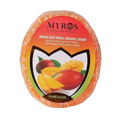 150 Gr Mango Infused Sponge Soap - 1