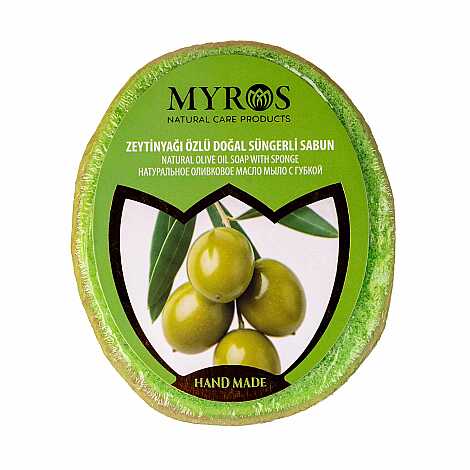 150 Gr Olive Oil Infused Sponge Soap - 1