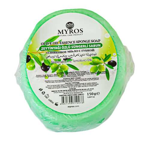 150 Gr Zeytinyağ Özlü Süngerli Sabun - 2