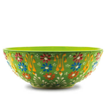 16 cm Handmade Embossed Soup Bowl
