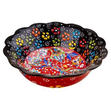 16 CM KUTULU ÖZEL KABARTMA PAPATYA KASE - 3