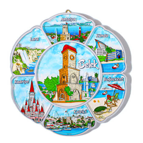 20 Cm Belek Polyester Plate - 1