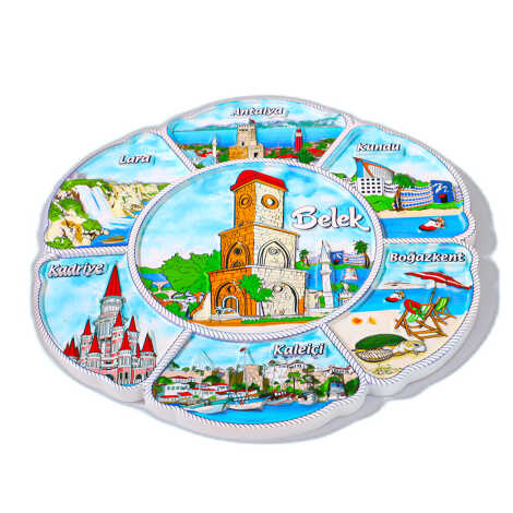 20 Cm Belek Polyester Plate - 2