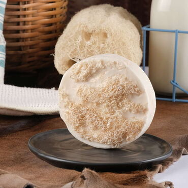 Myros - 200 Gr Eşek & Devesütü Esanslı Kabak Lifli Vücut Bakım Sabunu