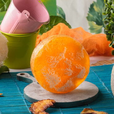 Myros - 200 Gr Nektar Esanslı Kabak Lifli Vücut Bakım Sabunu