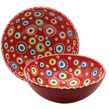 25 cm Nazar Embossed Bowl - 2