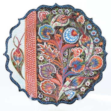 30 Cm Special Engraved Embossed Plate - 3