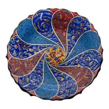 30 Cm Tezhip Plate