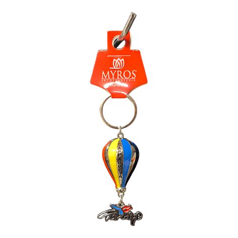 3D Cappadocia Balloon Keychain