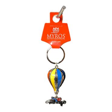 3D Cappadocia Balloon Keychain - Thumbnail