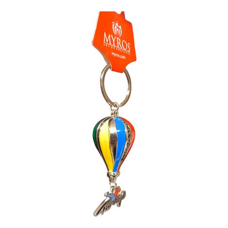 3D Cappadocia Balloon Keychain