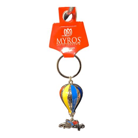 3D Cappadocia Balloon Keychain