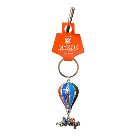 3D Cappadocia Balloon Keychain