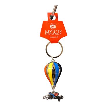 3D Pamukkale Balloon Keychain - Thumbnail