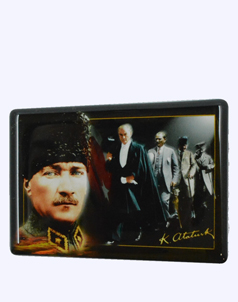 Atatürk Temalı Epoksi Magnet