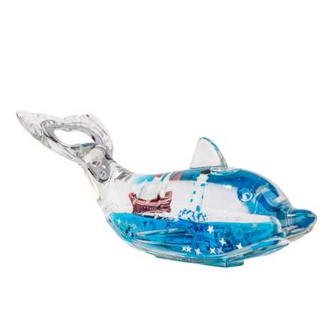 Acrylic Dolphin Bottle Opener with Water Effect - 1