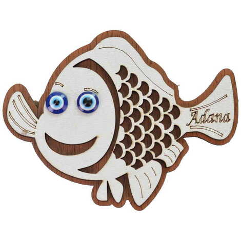 Toptan Adana Temalı Myros Ahşap Magnet - 7