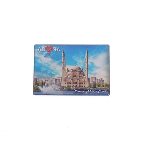 Toptan Adana Temalı Myros Dikdörtgen Magnet 80x55 mm - 3