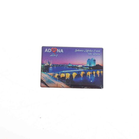 Toptan Adana Temalı Myros Dikdörtgen Magnet 80x55 mm - 5