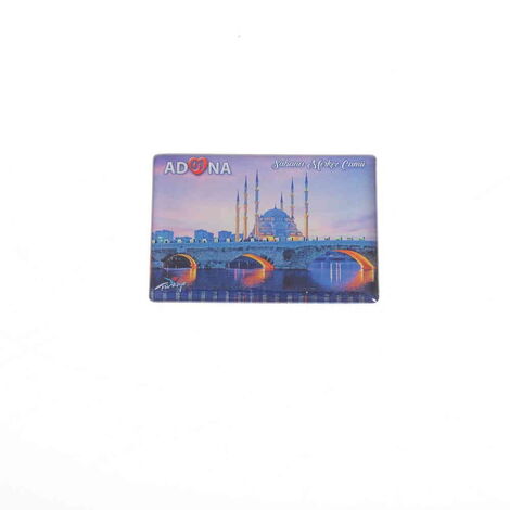 Toptan Adana Temalı Myros Dikdörtgen Magnet 80x55 mm - 7