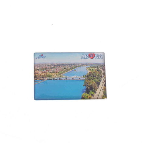 Toptan Adana Temalı Myros Dikdörtgen Magnet 80x55 mm - 8