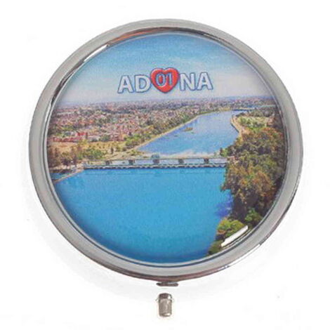 Toptan Adana Temalı Myros Metal Cep Küllük 50x15 mm - 6