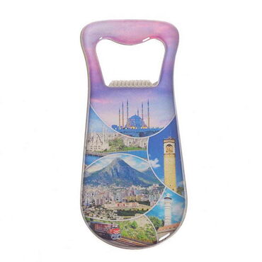 Toptan Adana Temalı Myros Metal Damla Açacak Magnet 95x42 mm - 3