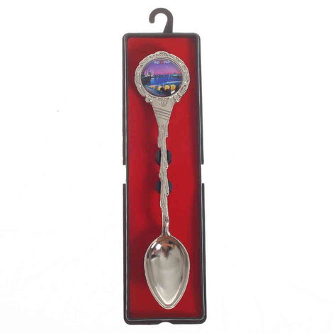 Toptan Adana Temalı Myros Metal Hatıra Kaşık 25x130 mm - 4