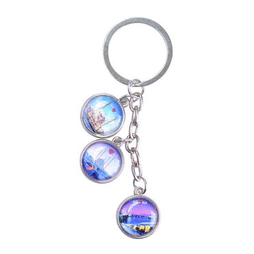 Toptan Adana Temalı Myros 3'lü Salkim Anahtarlik 40*90 Mm - 3