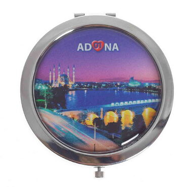 Toptan Adana Temalı Myros Metal Yuvarlak Ayna 70x11 mm - 3