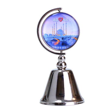 Adana Themed Collectible Souvenir Metal Bell 44x90 mm - 3
