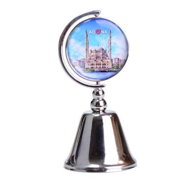 Adana Themed Collectible Souvenir Metal Bell 44x90 mm - 7