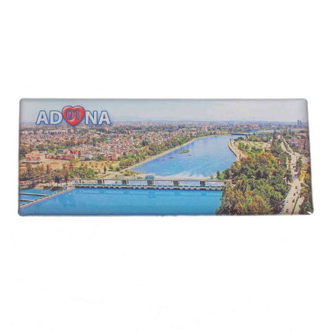 Toptan Adana Temalı Myros Panaromik Magnet 120x50 mm - 1