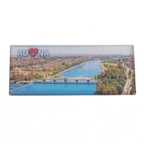 Toptan Adana Temalı Myros Panaromik Magnet 120x50 mm - 2