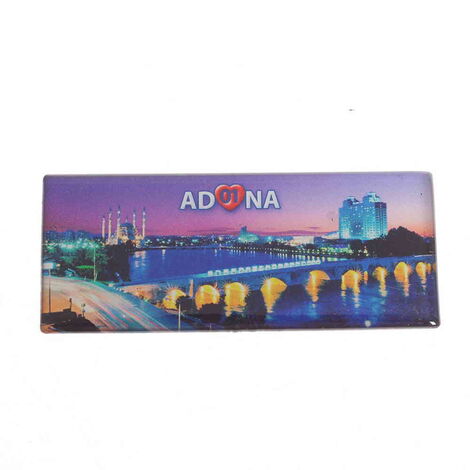 Toptan Adana Temalı Myros Panaromik Magnet 120x50 mm - 4