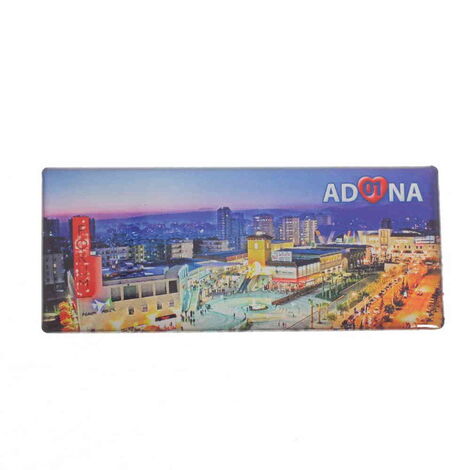 Toptan Adana Temalı Myros Panaromik Magnet 120x50 mm - 5