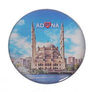 Toptan Adana Temalı Myros Yuvarlak Magnet 67 mm - 5