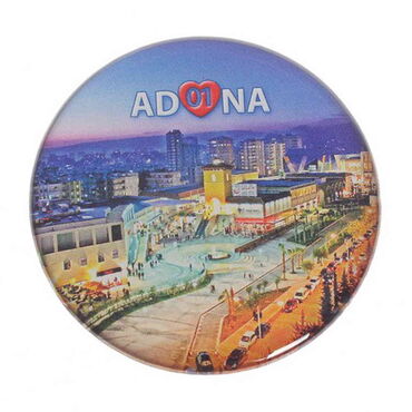 Toptan Adana Temalı Myros Yuvarlak Magnet 67 mm - 6