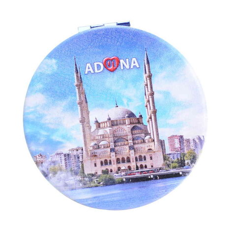 Toptan Adana Temalı Myros Yuvarlak Özelleştirilmiş Pu Ayna 72x11 mm - 5