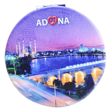 Toptan Adana Temalı Myros Yuvarlak Özelleştirilmiş Pu Ayna 72x11 mm - 7