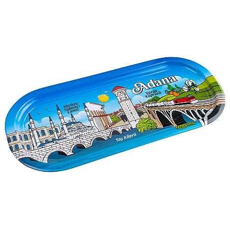 Adana Temalı Oval Tepsi (35X16 Cm) - 2
