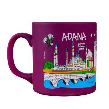 Adana Themed Customised Serigraphy Printed Ceramic Mug 82x90 mm