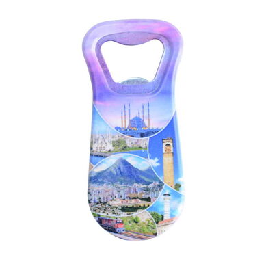 Toptan Adana Temalı Uv Baskılı Açacak Magnet 95x43 mm - 4