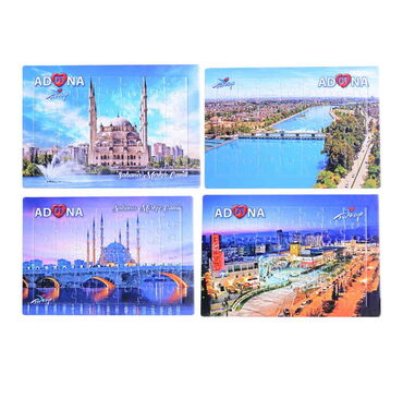 Toptan Adana Temalı Uv Baskılı Puzzle 190x270 mm - 2