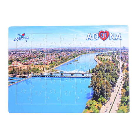Toptan Adana Temalı Uv Baskılı Puzzle 190x270 mm - 5